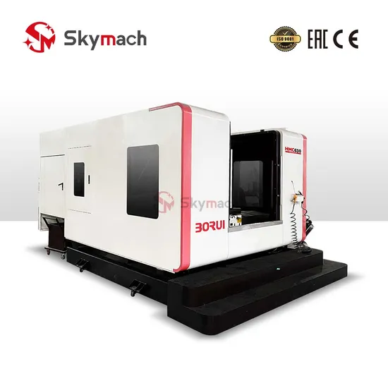 CNC Horizontal Milling Machining Center with Exchange Table