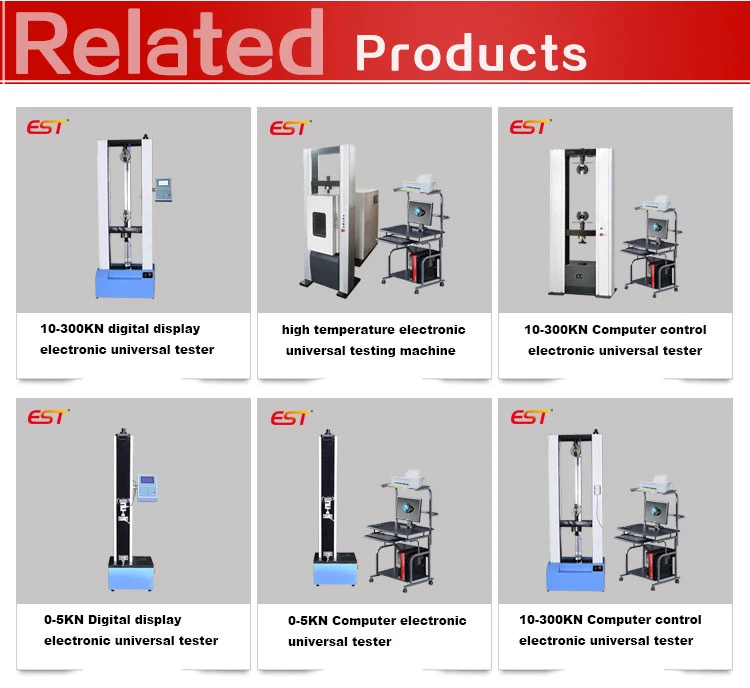 Double Column Computerized Electronic Universal Tensile Compression Bending Test Machine