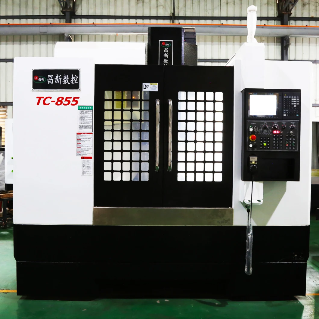 3 Axis 4 Axis 5 Axis Vertical CNC Milling Machine Center for Metal Heavy Cutting Tc-855 Vmc855