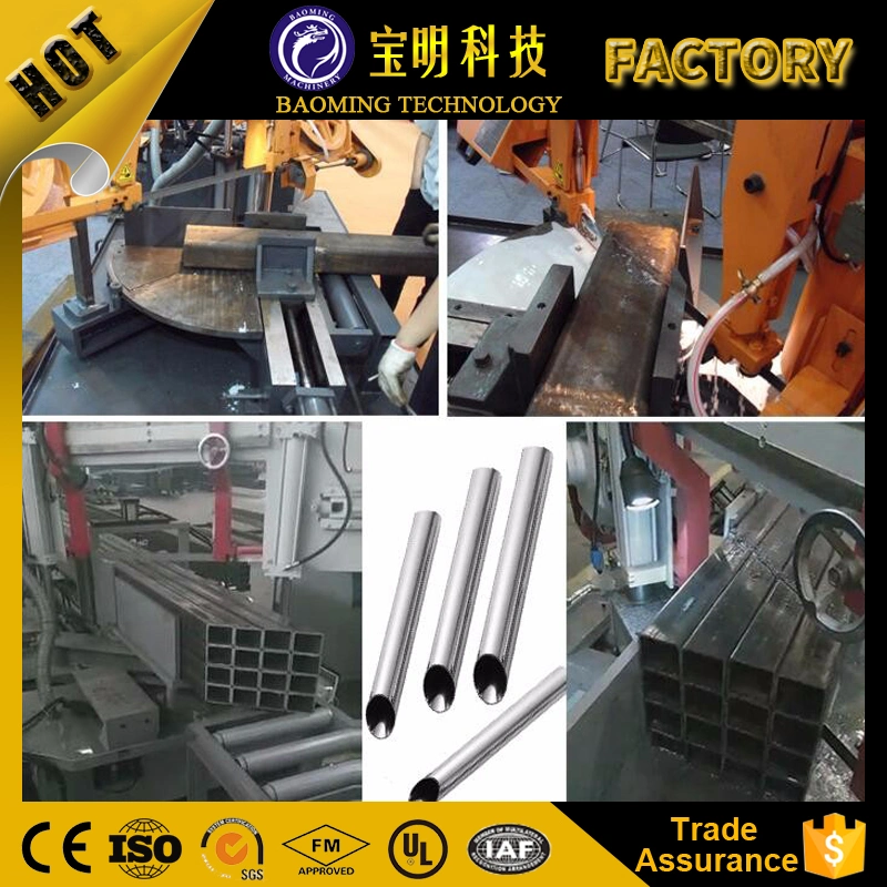 Ce Horizontal Double Column Hydraulic Automatic CNC Band Saw Machine