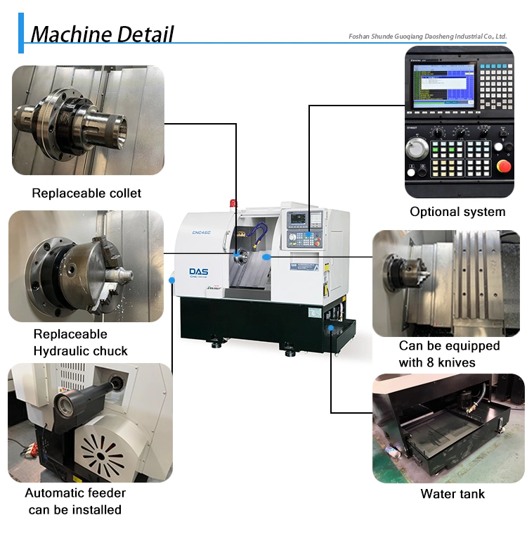 Good Quality Automat Lathe CNC Dual Spindle CNC Lathe CNC Tool Changer Lathe with Hydraulic Chuck