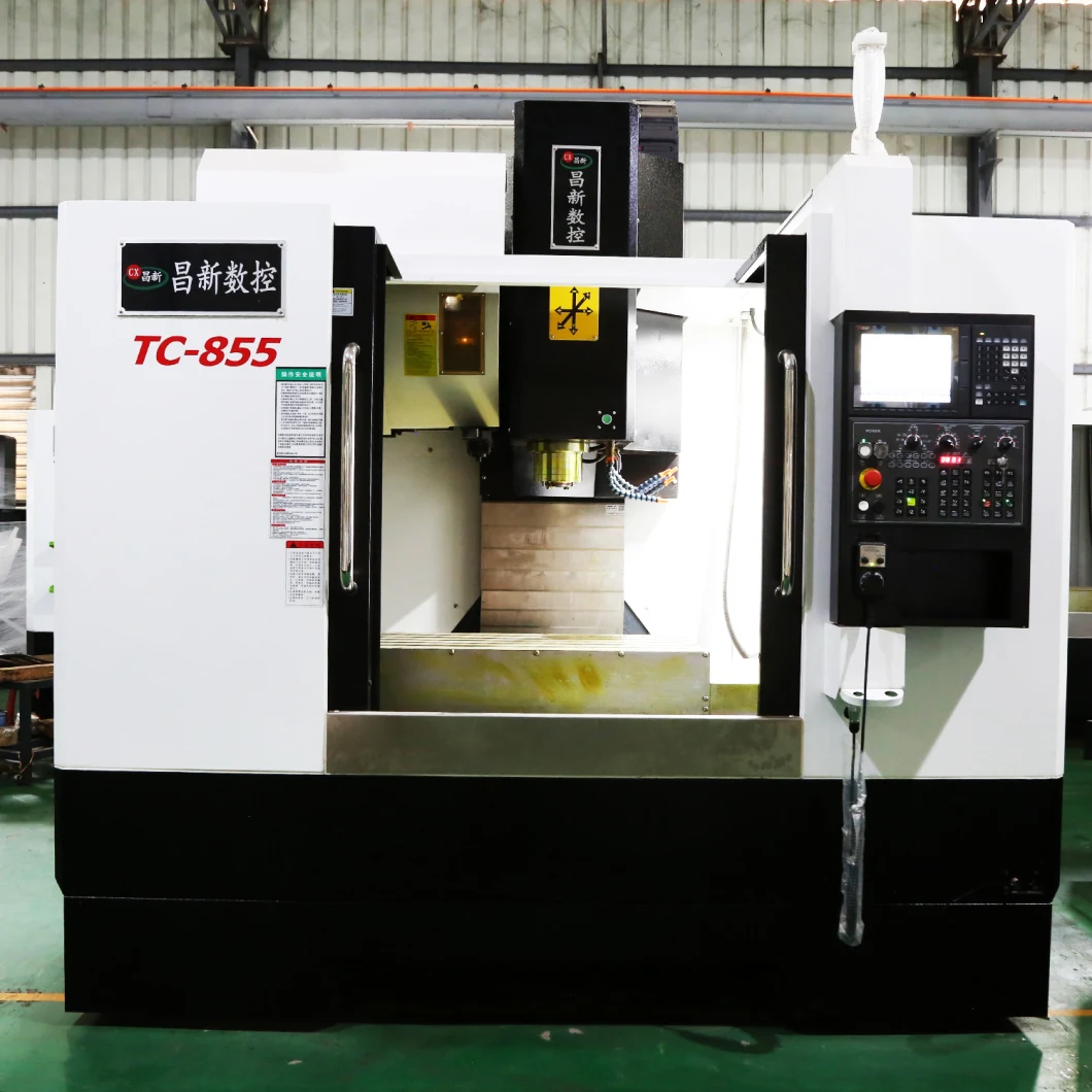 3 Axis 4 Axis 5 Axis Vertical CNC Milling Machine Center for Metal Heavy Cutting Tc-855 Vmc855