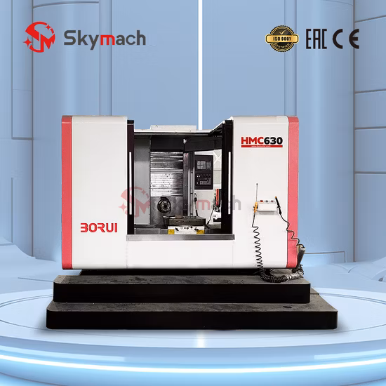 Centre d'usinage de fraisage horizontal CNC avec table d'échange